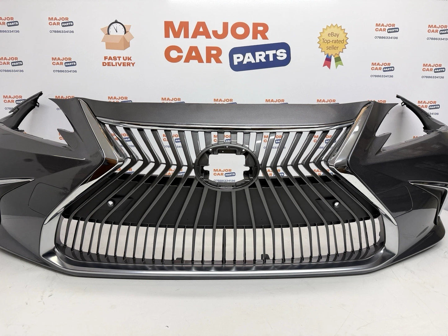 Lexus ES 300h 2019-2021 Front Bumper Assembly with Grilles