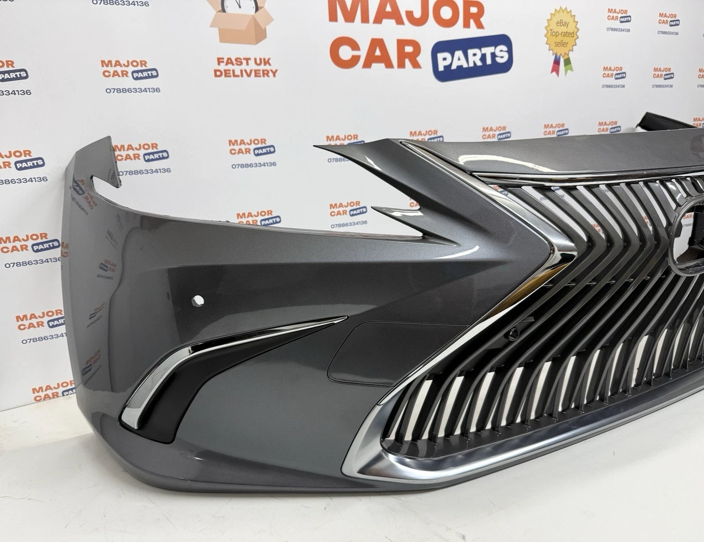 Lexus ES 300h 2019-2021 Front Bumper Assembly with Grilles