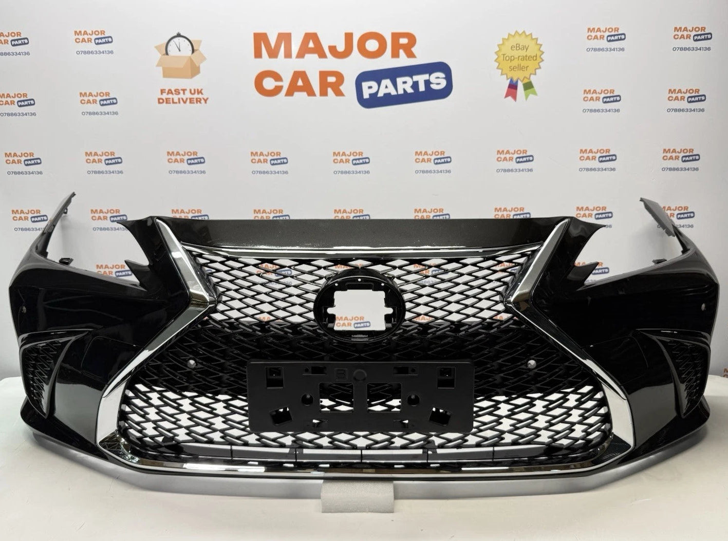 Lexus ES 300h 2019-2024 Complete Front Bumper with Grilles / F Sport