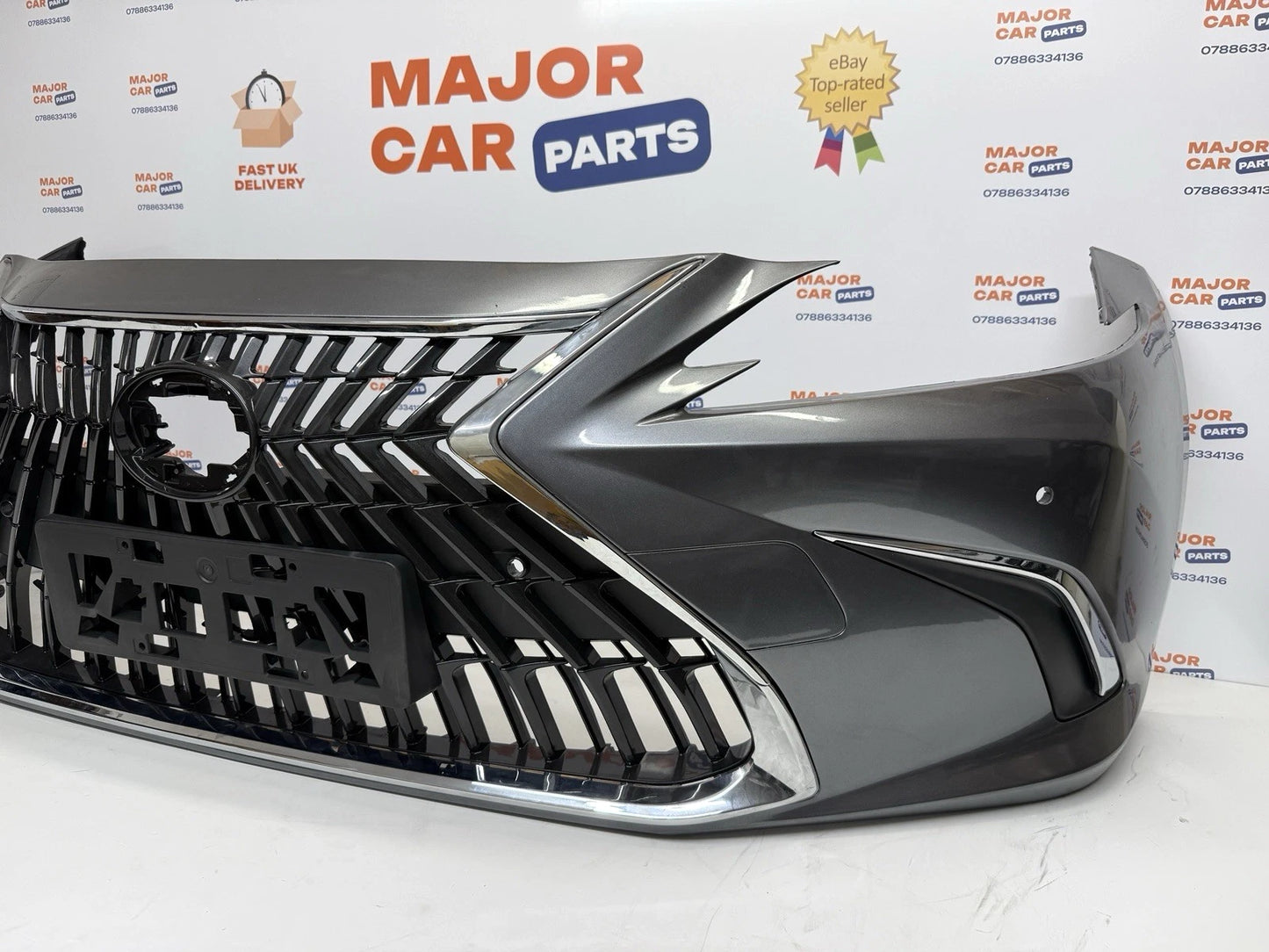 Lexus ES 300h 2022-2024 Complete Front Bumper with Grilles / Grey