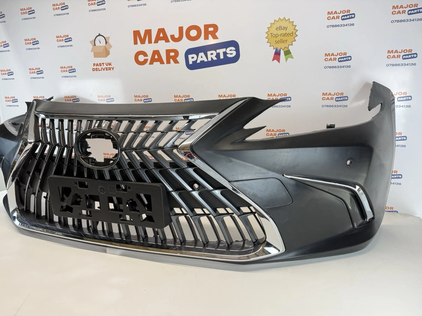 Lexus ES 300h 2022-2024 Front Bumper Assembly with Grilles / Primed
