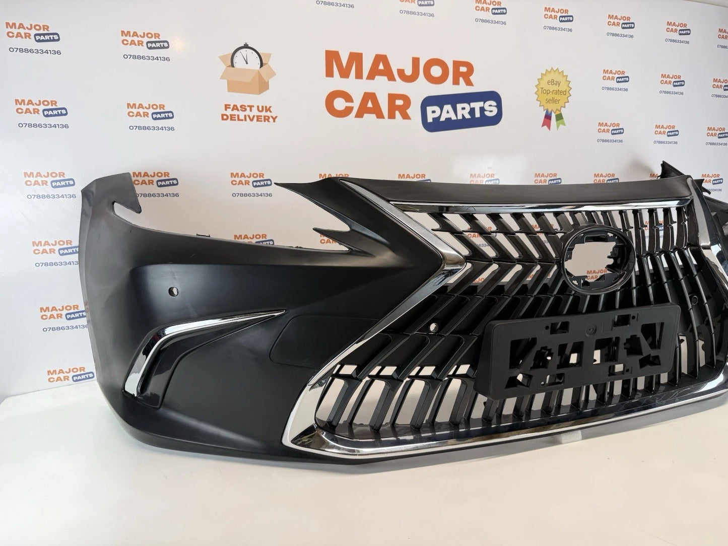 Lexus ES 300h 2022-2024 Front Bumper Assembly with Grilles / Primed