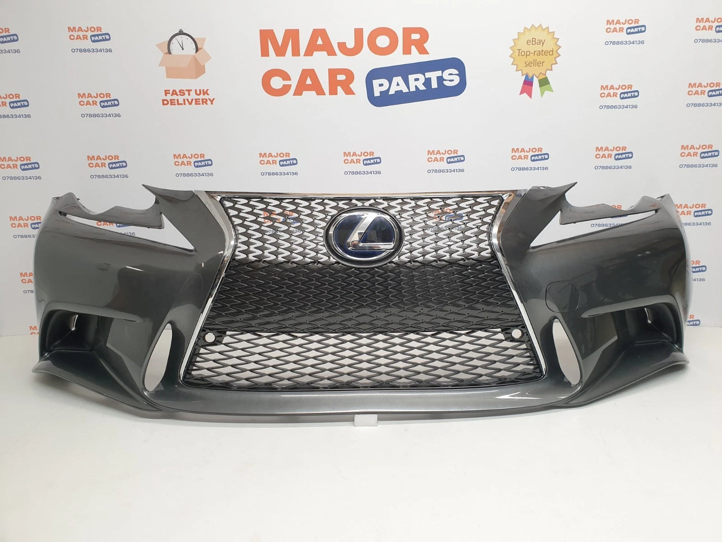 Lexus IS 300h 2013-2016 Complete Front Bumper With Grilles