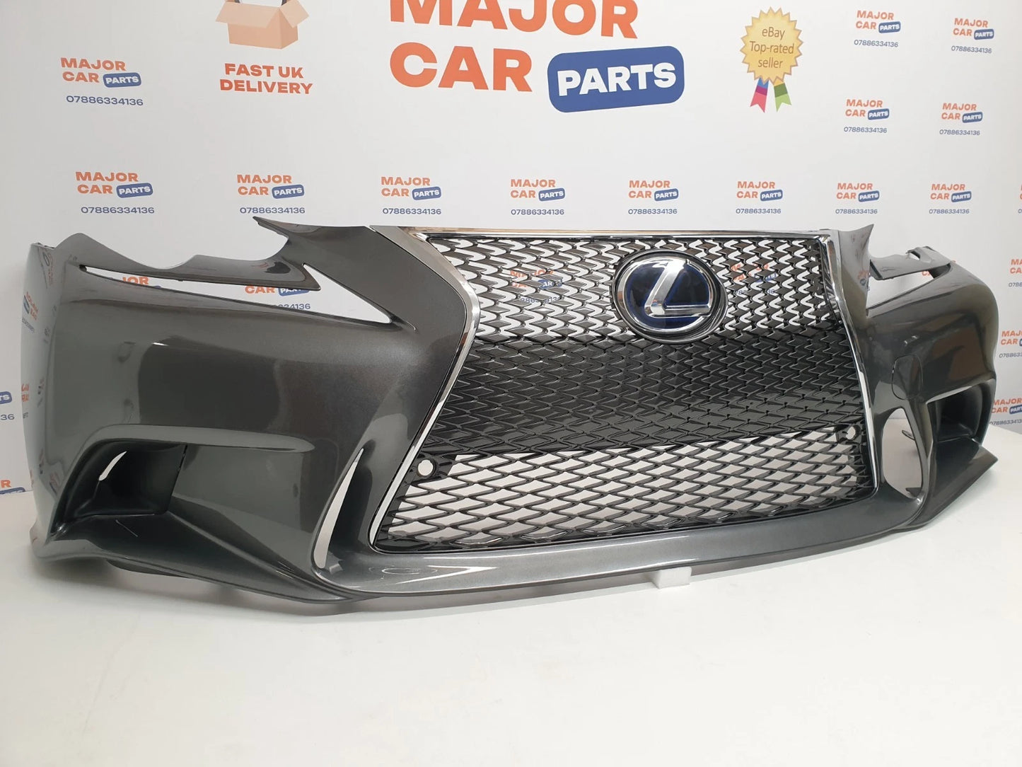 Lexus IS 300h 2013-2016 Complete Front Bumper With Grilles