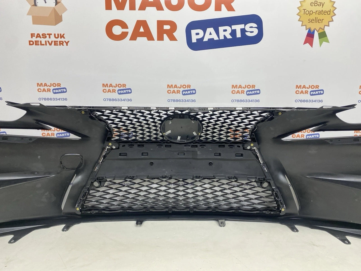 Lexus IS 300h 2013-2016 Complete Front Bumper With Grilles / F Sport