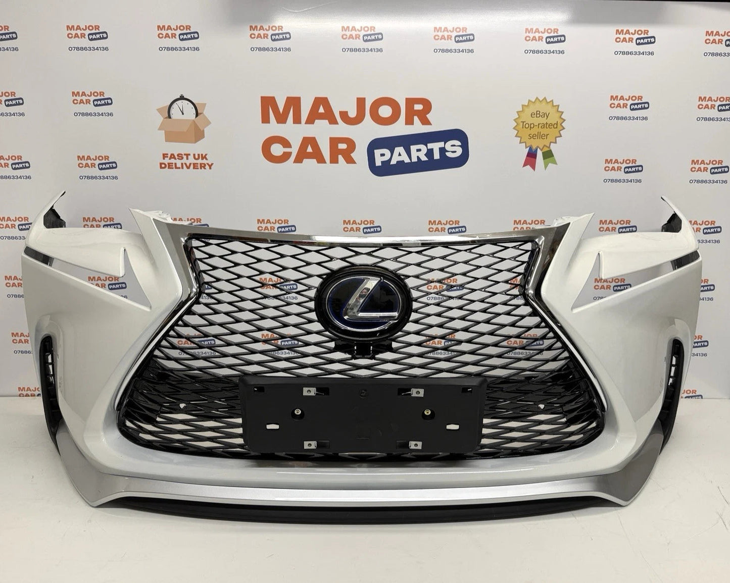 Lexus NX 300h 2014–2017 F Sport Front Bumper with Grilles and Spoiler