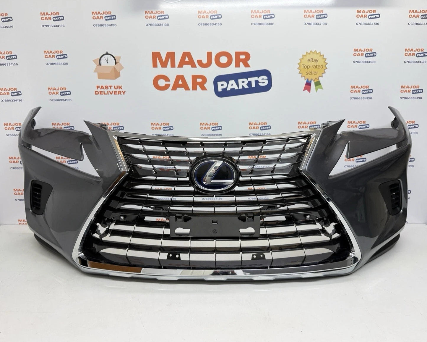 Lexus NX 300h 2018–2022 Front Bumper Assembly with Grilles / 52119-78130