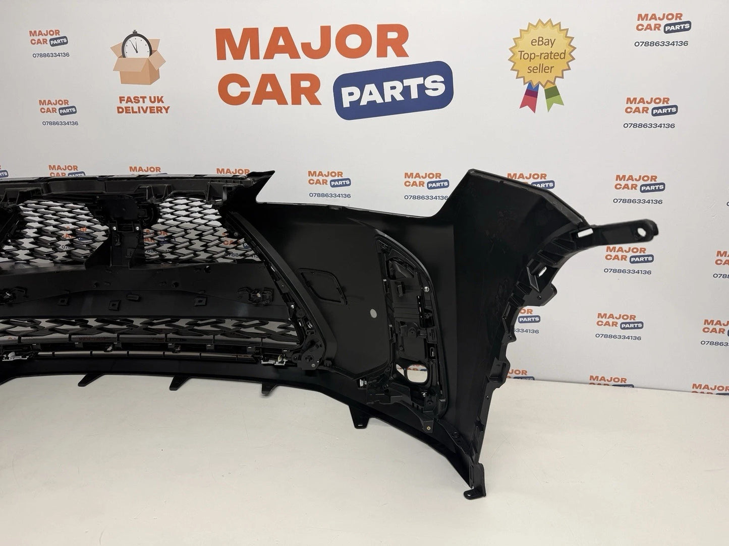 Lexus UX 2019–2024 F Sport Front Bumper With Grilles in Black / 52119-78330