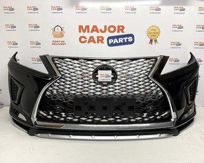 Lexus RX450h MK4 2019-2022 Front Bumper W/ Grilles + Fog Lights / 52119-48590