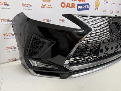 Lexus RX450h MK4 2019-2022 Front Bumper W/ Grilles + Fog Lights / 52119-48590