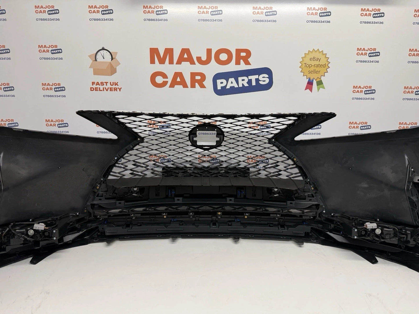 Lexus RX450h MK4 2019-2022 Front Bumper W/ Grilles + Fog Lights / 52119-48590