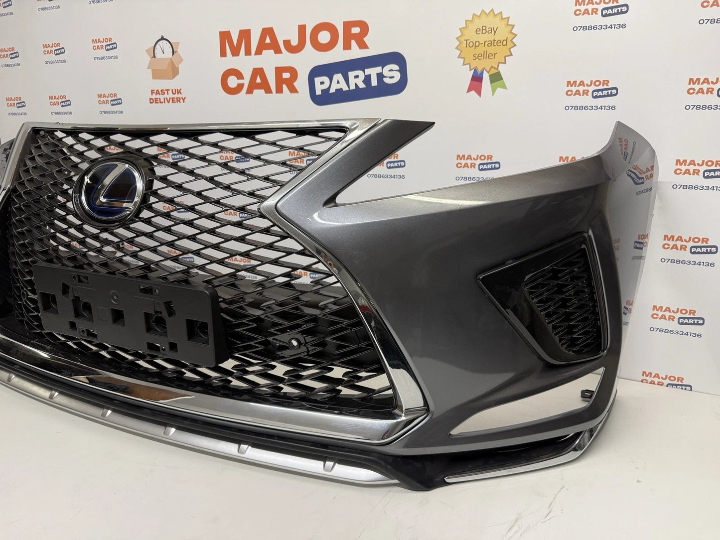 Lexus RX 450h MK4 2019–2022 F Sport Front Bumper with Grilles and Spoiler