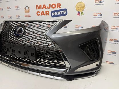 Lexus RX 450h MK4 2019–2022 F Sport Front Bumper with Grilles and Spoiler