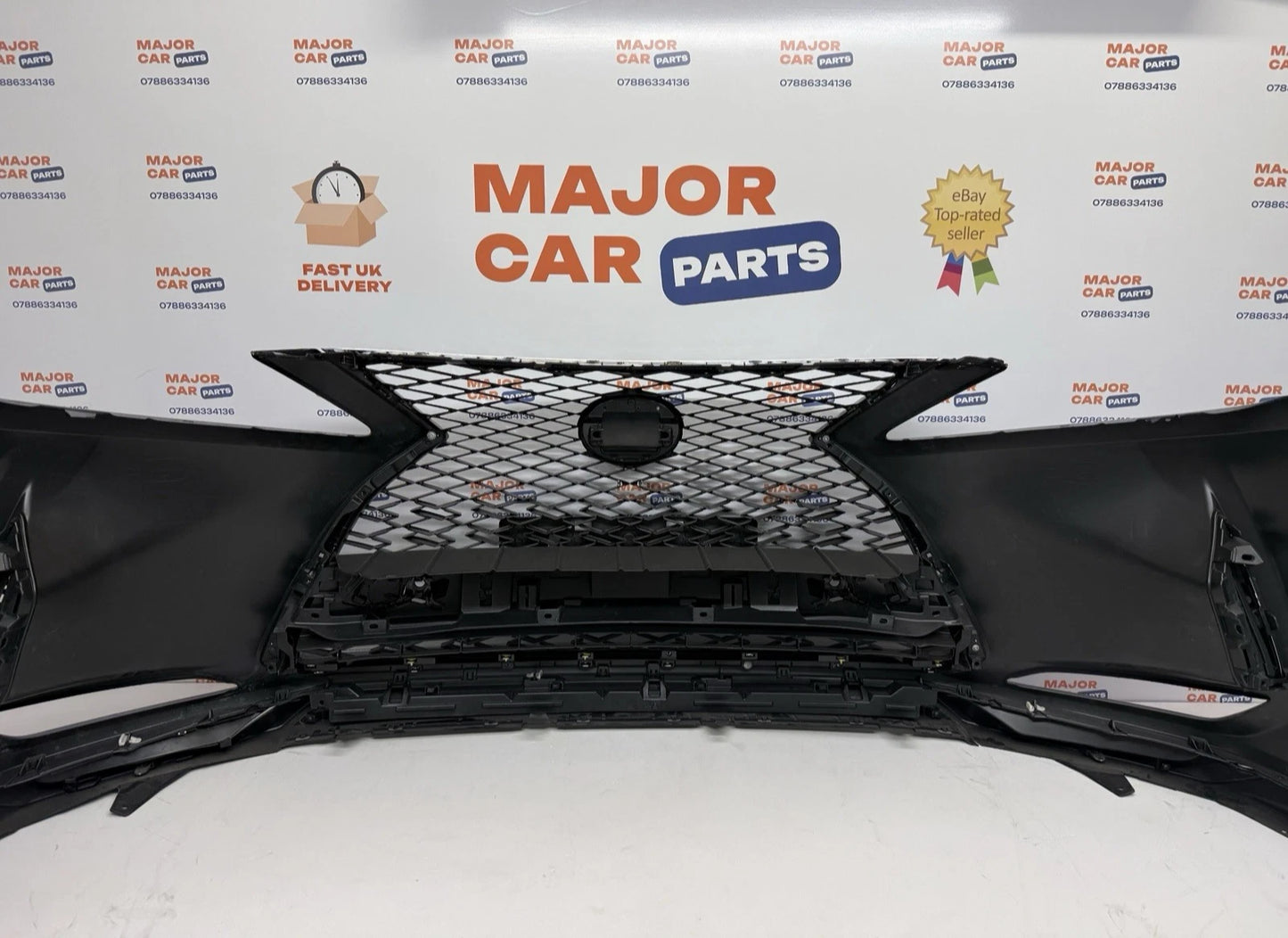 Lexus RX 450h MK4 2019–2022 F Sport Front Bumper with Grilles and Spoiler
