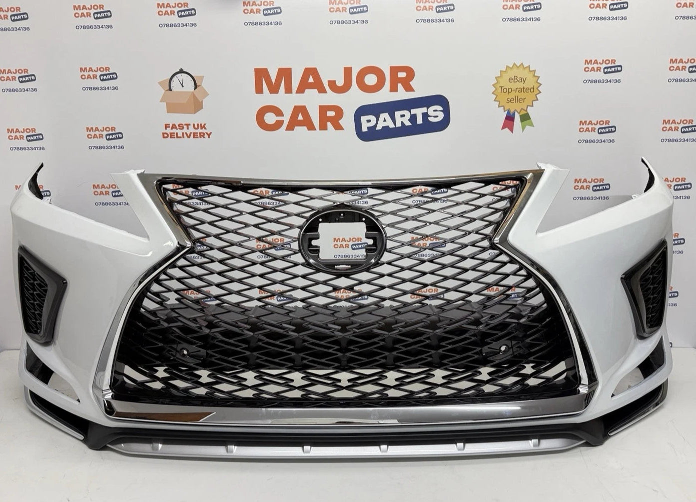 Lexus RX 450h MK4 2019–2022 F Sport Front Bumper with Grilles / 52119-0E946