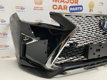 Lexus RX 450h 2016–2018 F-Sport Front Bumper with Grilles & Fog Lights / Black