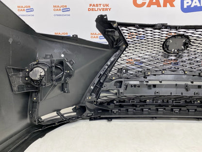 Lexus RX 450h 2016–2018 F-Sport Front Bumper with Grilles & Fog Lights / Black