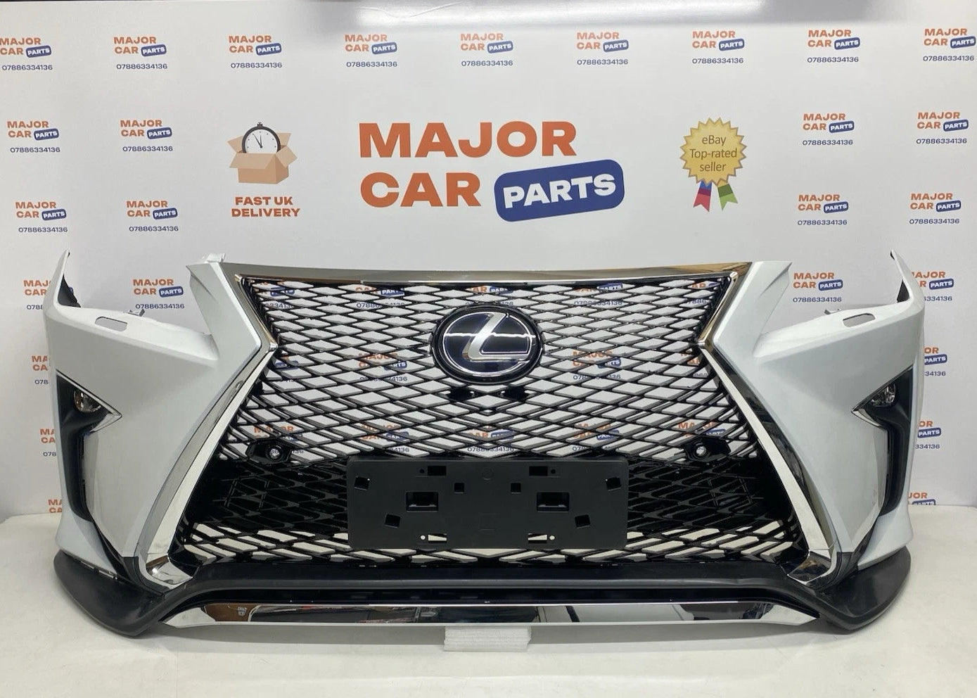 Lexus RX 450h 2016–2018 F-Sport Complete Front Bumper with Grilles & Fog Lights