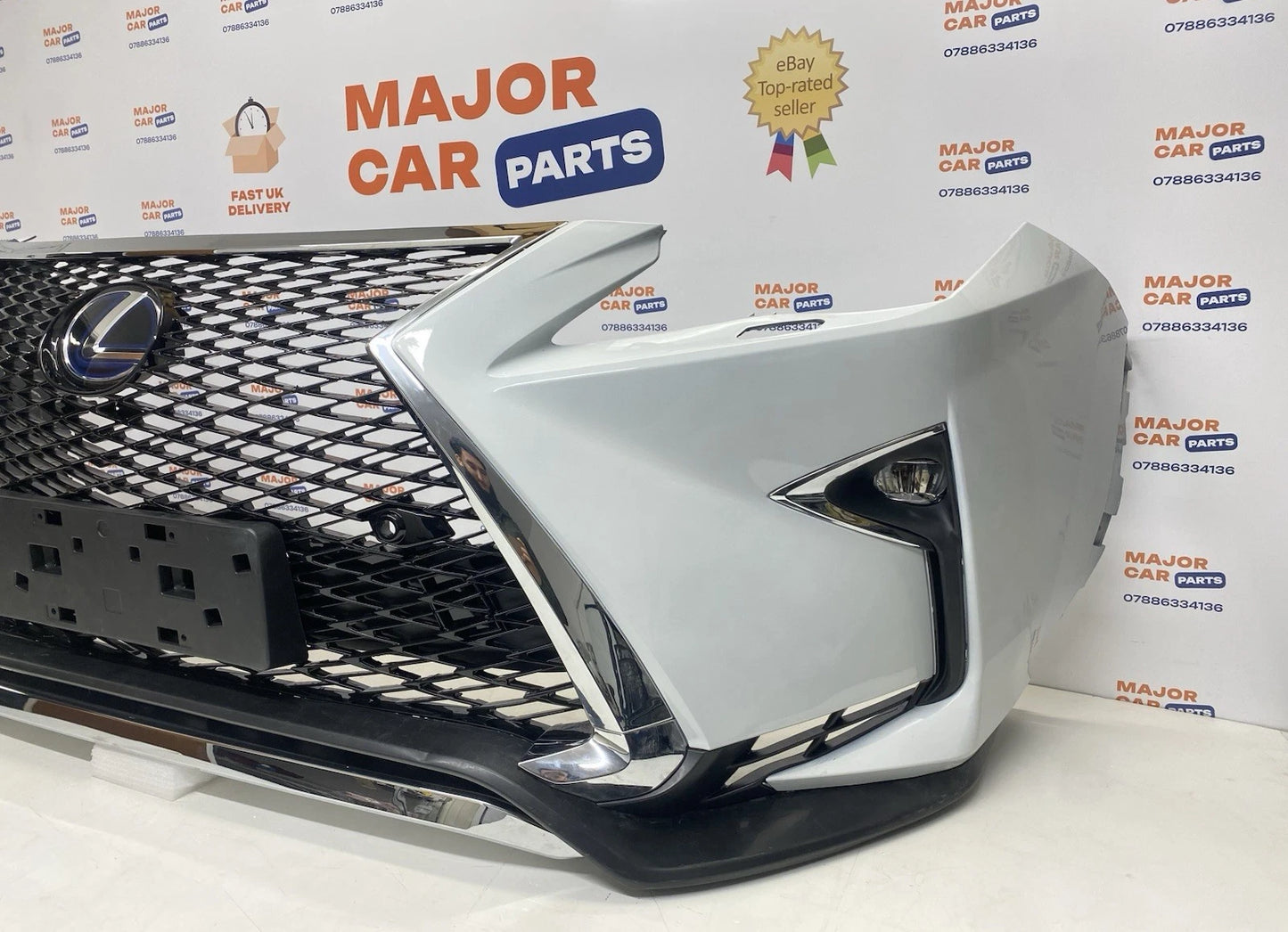 Lexus RX 450h 2016–2018 F-Sport Complete Front Bumper with Grilles & Fog Lights