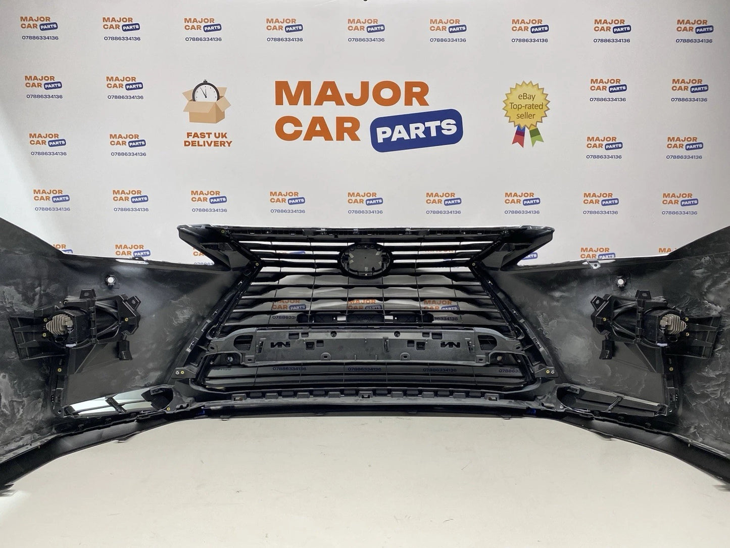 Lexus RX 450h 2016–2018 Complete Front Bumper with Grilles & Fog Lights