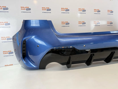 BMW 1 Serious F40 2019-2023 Rear bumper M Sport Look | Blue
