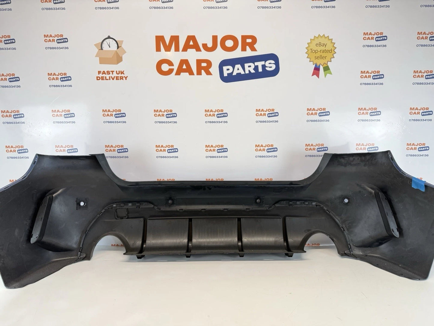BMW 1 Serious F40 2019-2023 Rear bumper M Sport Look | Blue