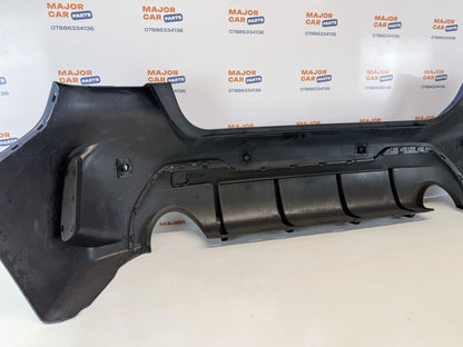 BMW 1 Serious F40 2019-2023 Rear bumper M Sport Look | Blue