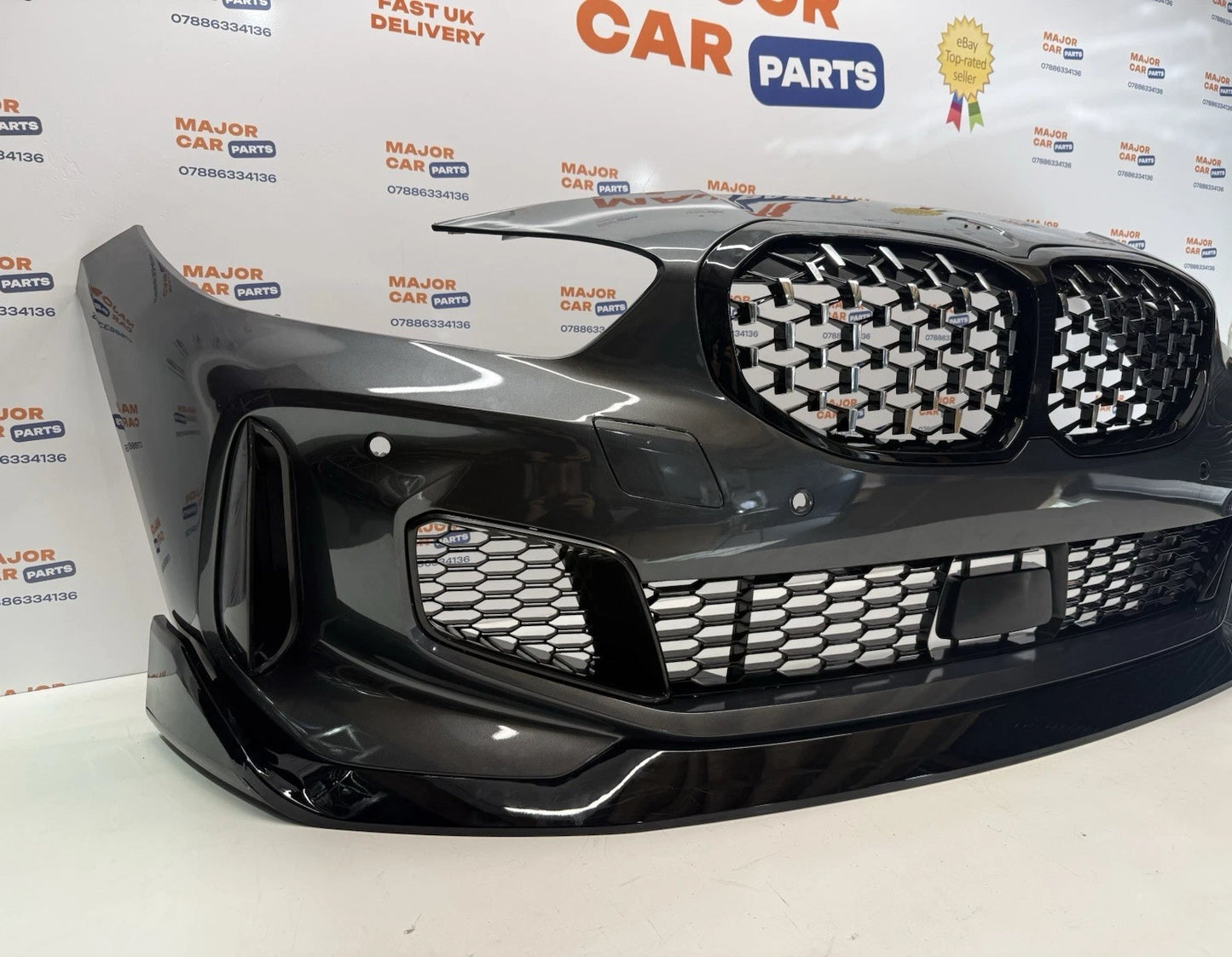 BMW 1 Series F40 2020 Onwards Complete Front Bumper with Grilles / M135 M-Sport