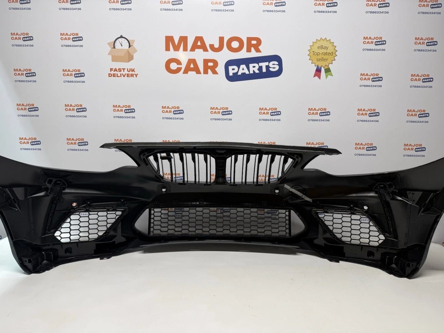 BMW 2 Series F22 2014-2019 Complete Front Bumper with Grilles / M2 CS Look