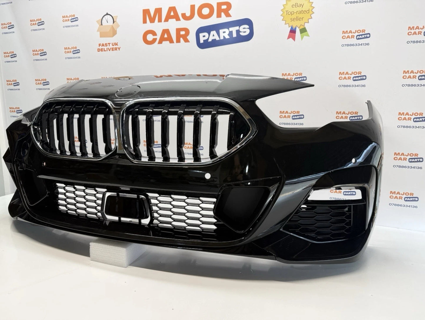 BMW 2 Series F44 2020 Onwards Complete Front Bumper with Grilles / M Sport