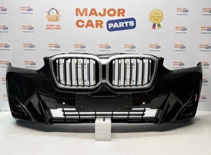 BMW X3 X4 GO1 G02 LCI 2022-2023 Front Bumper with Grilles / M Sport / Black