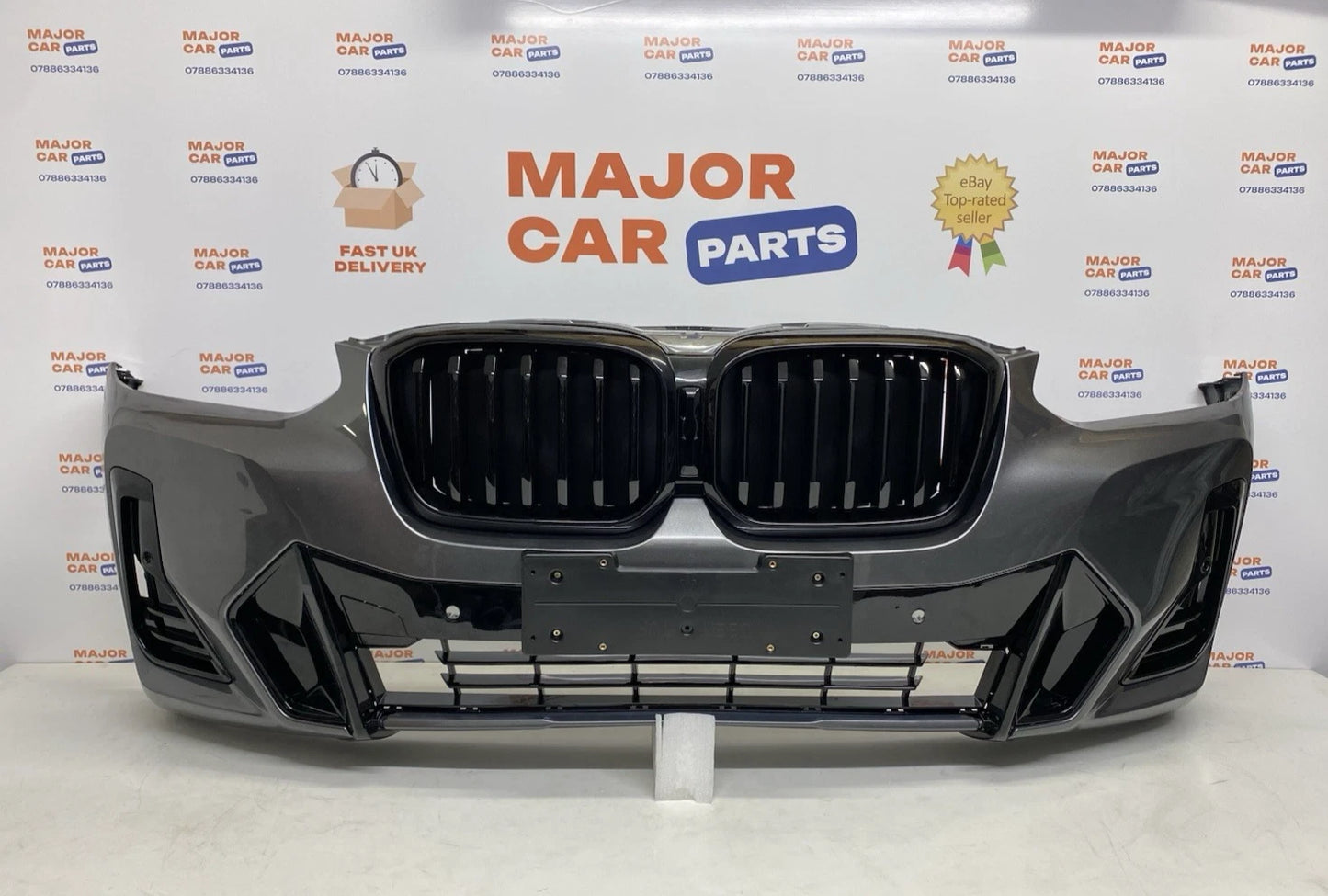 BMW X3 X4 GO1 G02 LCI 2022-2023 Front Bumper with Grilles / M-Tek / 51117490190