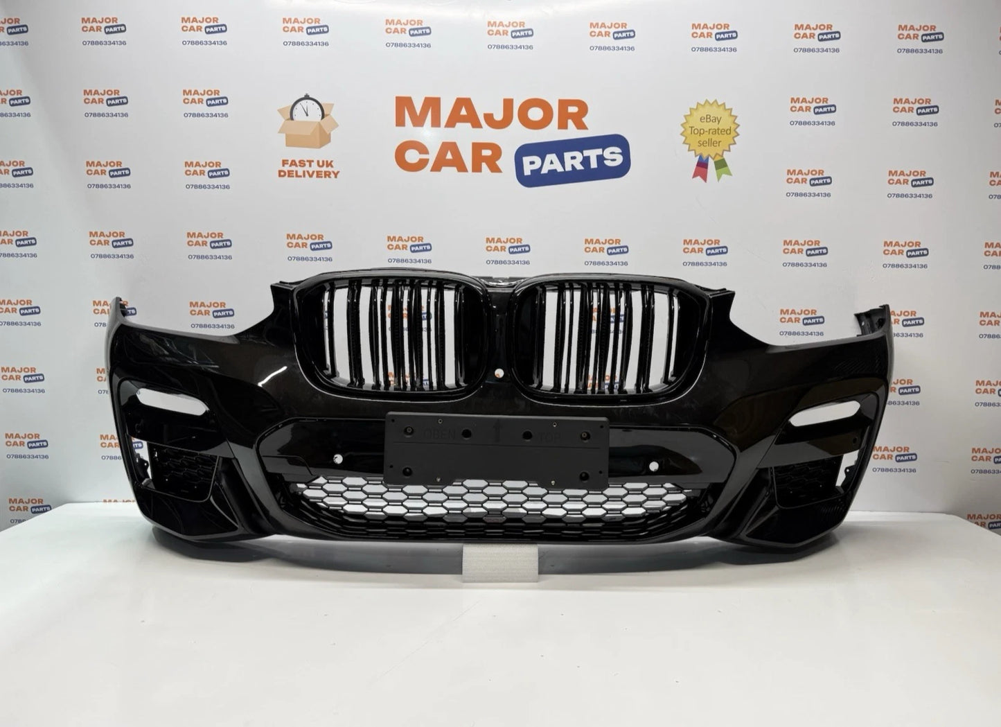 BMW X3 X4 GO1 G02 2018-2021 Front Bumper with Grilles W/ Camera / M Sport