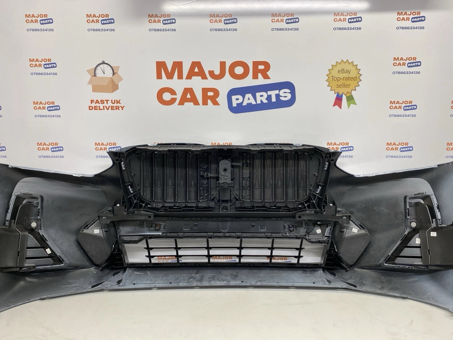 BMW X3 X4 G01 G02 LCI 2022-2023 Front Bumper with Grilles / M-Tek / White
