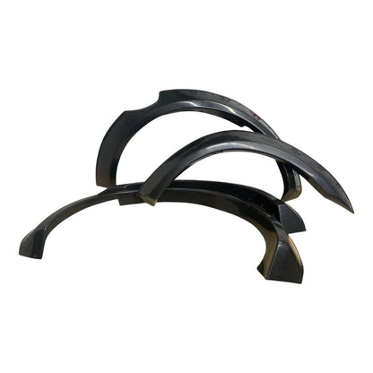 Ford Ranger T8/T9 2021 Onwards Black Fender Flare Kit - Wheel Arch Extensions