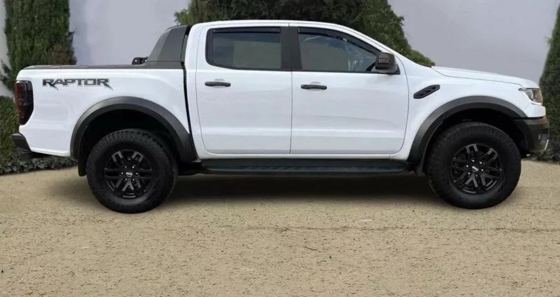 Ford Ranger T8/T9 2021 Onwards Black Fender Flare Kit - Wheel Arch Extensions