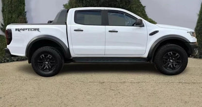 Ford Ranger T8/T9 2021 Onwards Black Fender Flare Kit - Wheel Arch Extensions