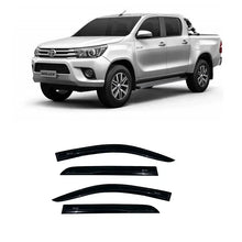 Toyota Hilux Revo 2016-2023 Wind Deflectors Rain Guard / 4 Pc