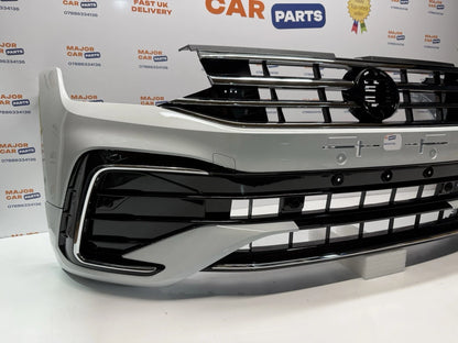 Volkswagen Tiguan R Line 2021 - 2024 Front Bumper Complete with Grilles / White