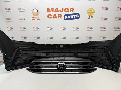 Volkswagen Tiguan R Line 2021 - 2024 Front Bumper Complete with Grilles / Black