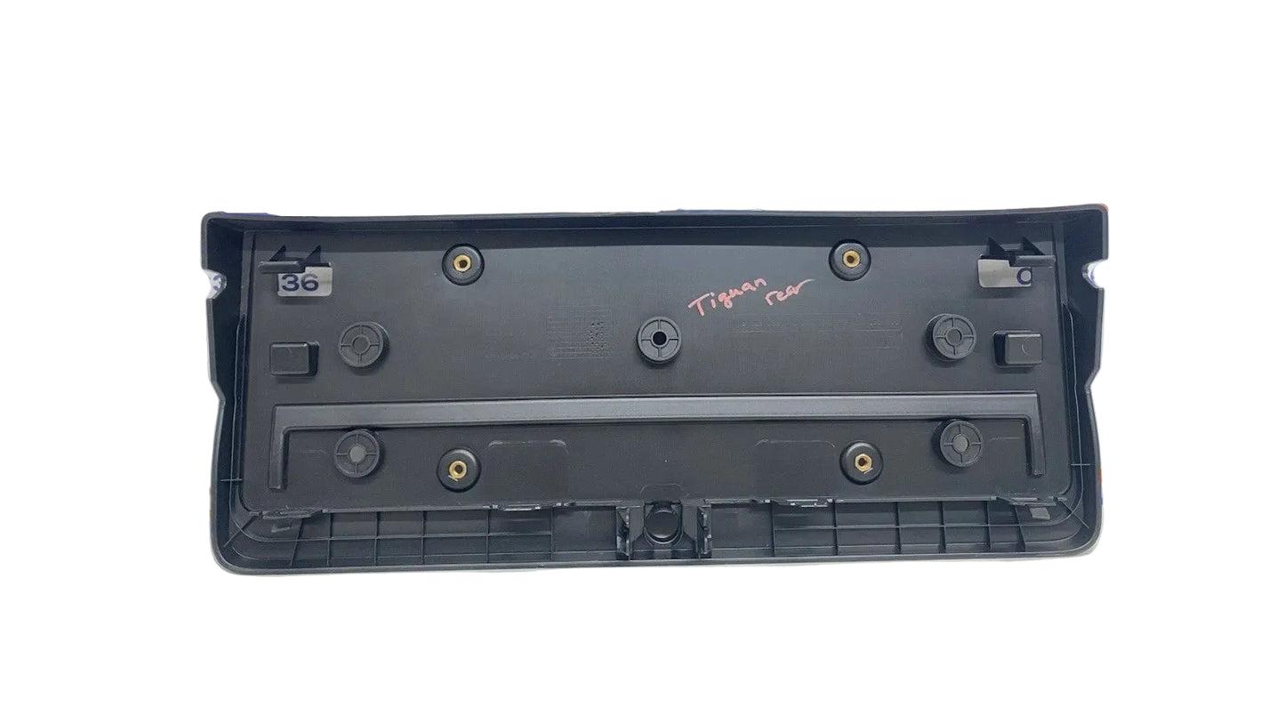 Volkswagen Tiguan 2021 - 2024 Rear Bumper Licence Plate Holder