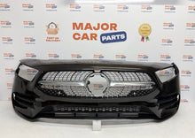Mercedes Benz A Class W177 2019-2022 AMG Front Bumper with Grilles