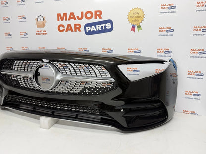 Mercedes Benz A Class W177 2019-2022 AMG Front Bumper with Grilles