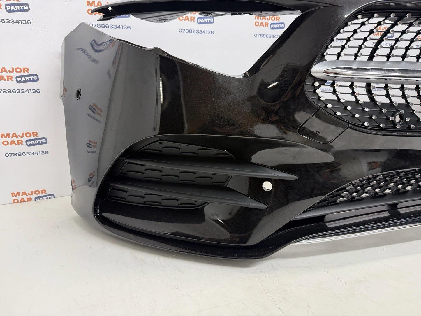 Mercedes Benz A Class W177 2019-2022 AMG Front Bumper with Grilles