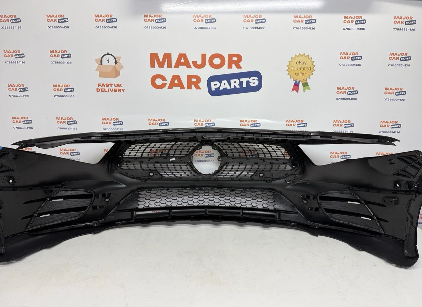Mercedes Benz A Class W177 2019-2022 AMG Front Bumper with Grilles