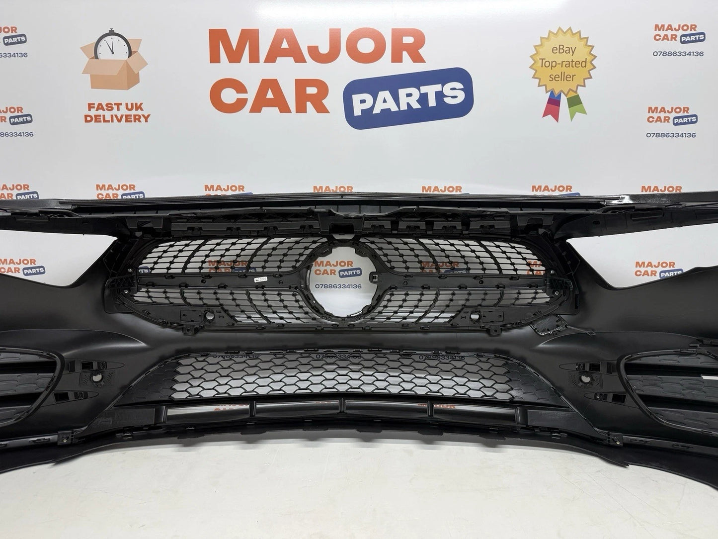 Mercedes Benz A Class W177 2019-2022 AMG Front Bumper with Grilles