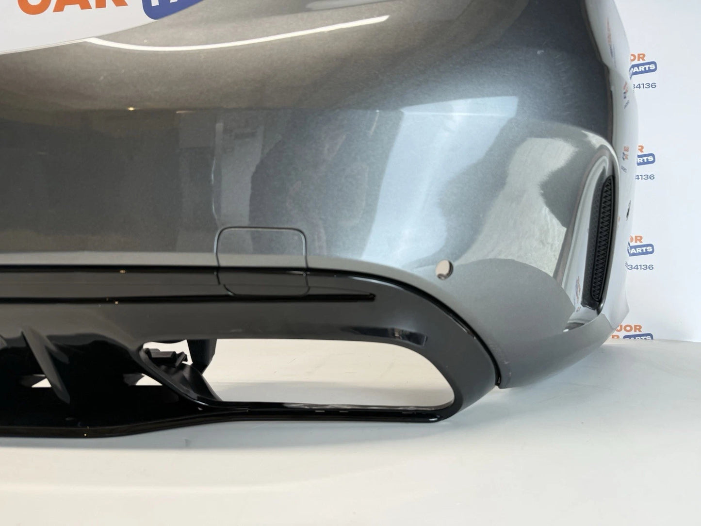 Mercedes Benz C Class W205 2019-2021 Rear Bumper w/ Diffuser / C63 Look