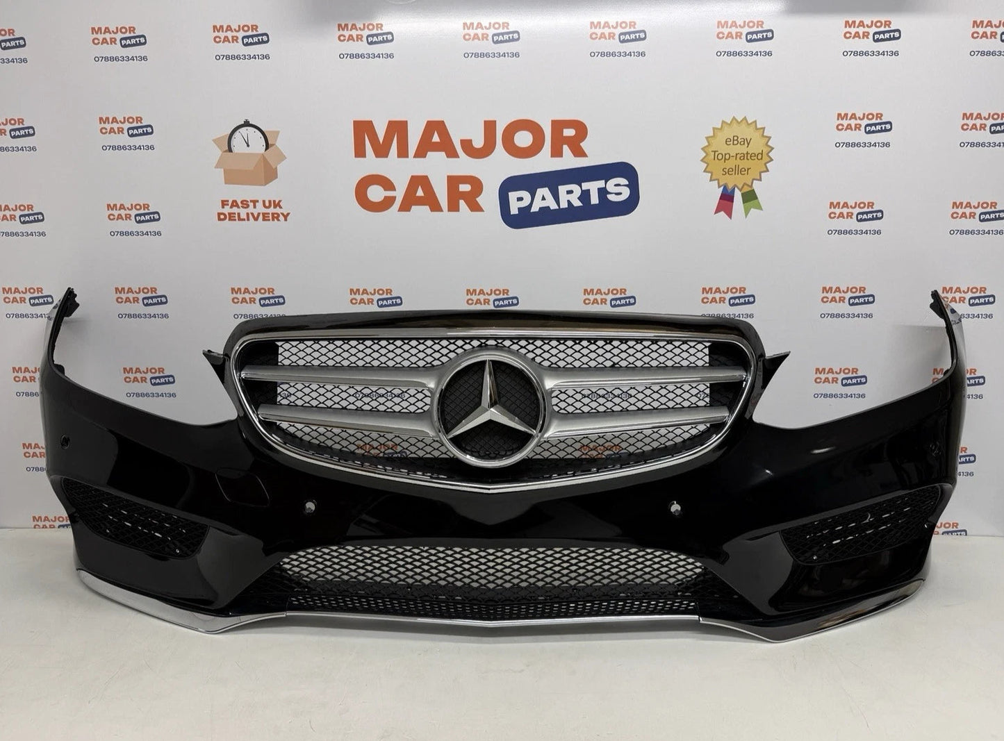 Mercedes E-Class W212 2013-2016 Front Bumper with Grilles | AMG Style