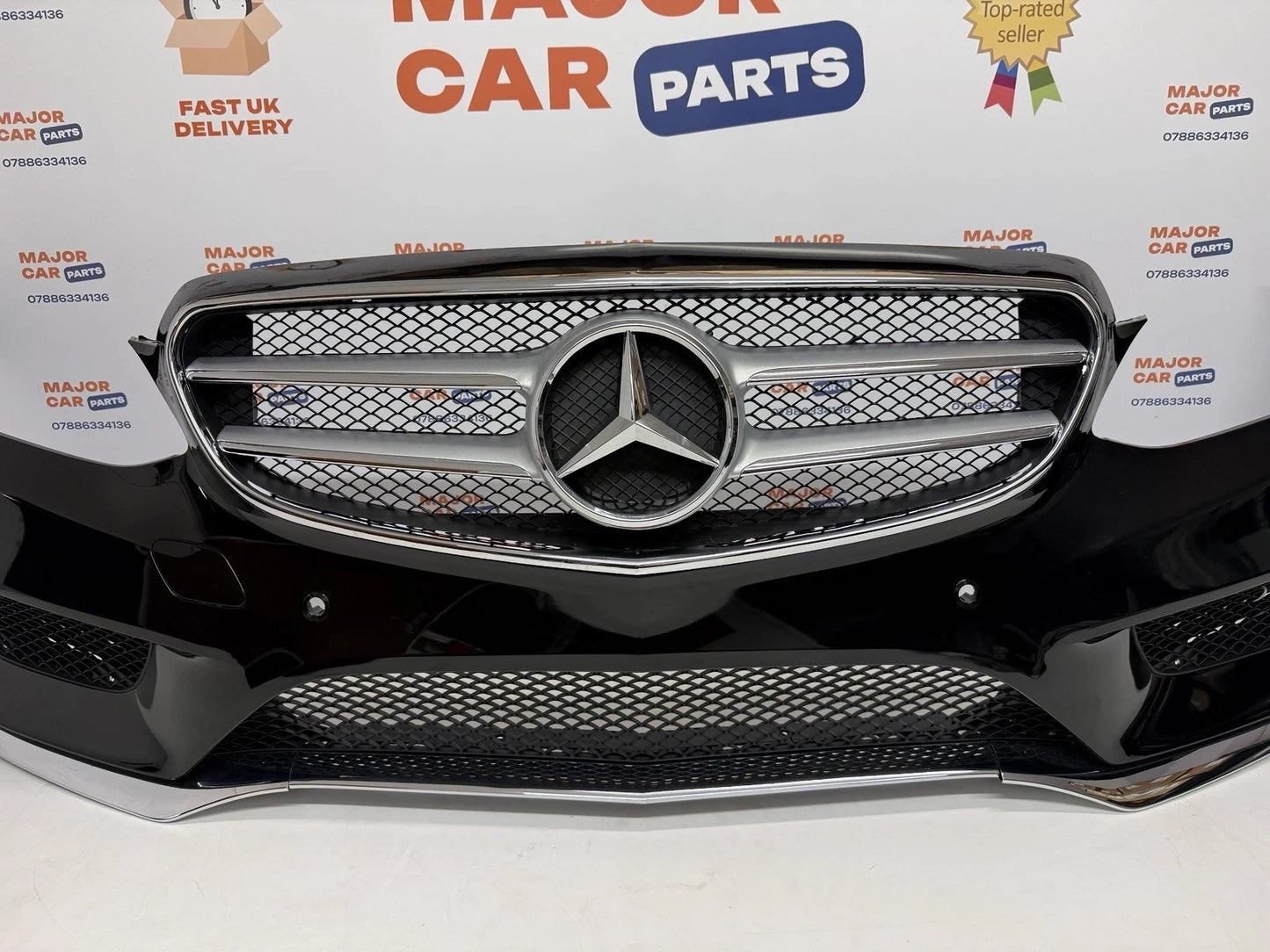Mercedes E-Class W212 2013-2016 Front Bumper with Grilles | AMG Style