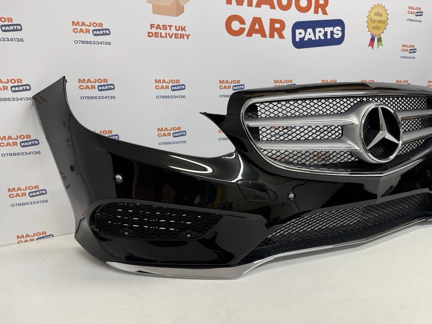 Mercedes E-Class W212 2013-2016 Front Bumper with Grilles | AMG Style